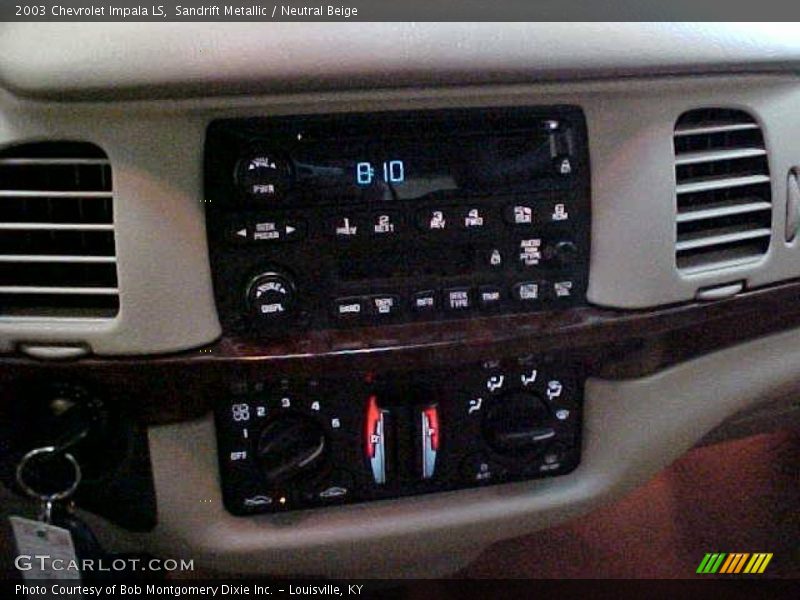 Sandrift Metallic / Neutral Beige 2003 Chevrolet Impala LS