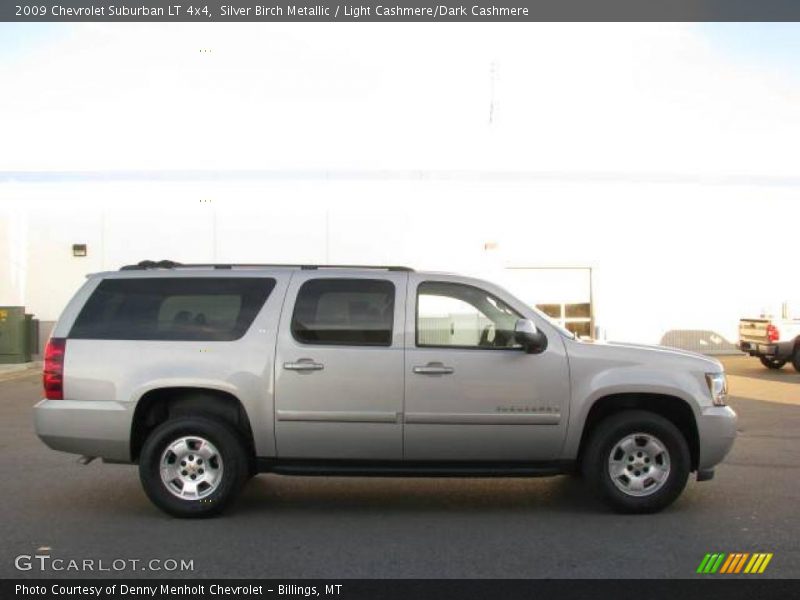 Silver Birch Metallic / Light Cashmere/Dark Cashmere 2009 Chevrolet Suburban LT 4x4