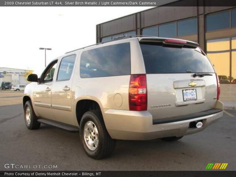 Silver Birch Metallic / Light Cashmere/Dark Cashmere 2009 Chevrolet Suburban LT 4x4