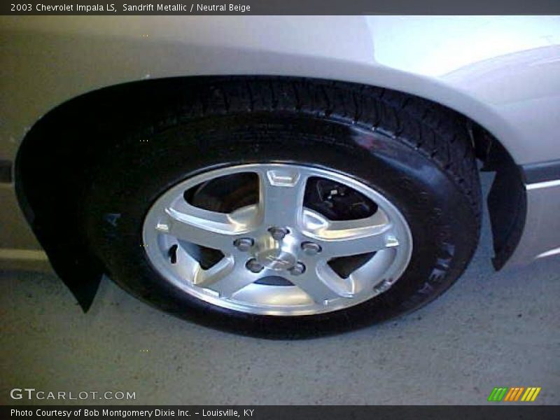 Sandrift Metallic / Neutral Beige 2003 Chevrolet Impala LS