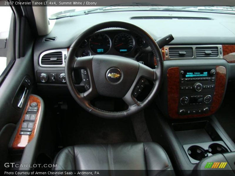 Summit White / Ebony 2007 Chevrolet Tahoe LT 4x4