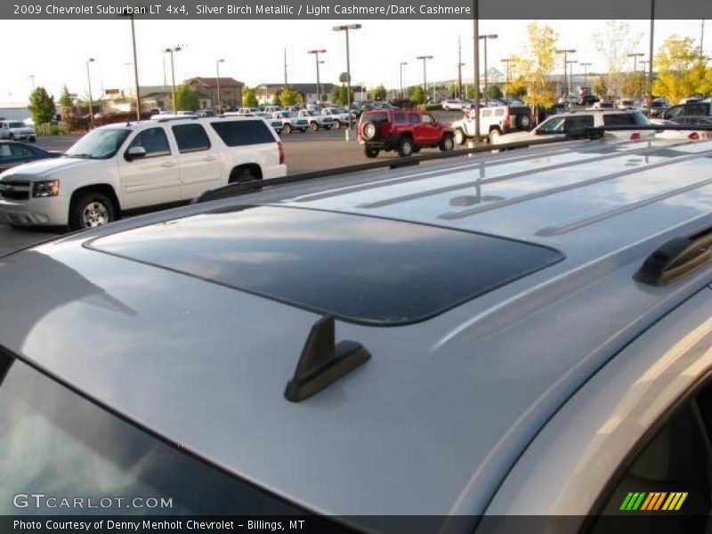 Silver Birch Metallic / Light Cashmere/Dark Cashmere 2009 Chevrolet Suburban LT 4x4