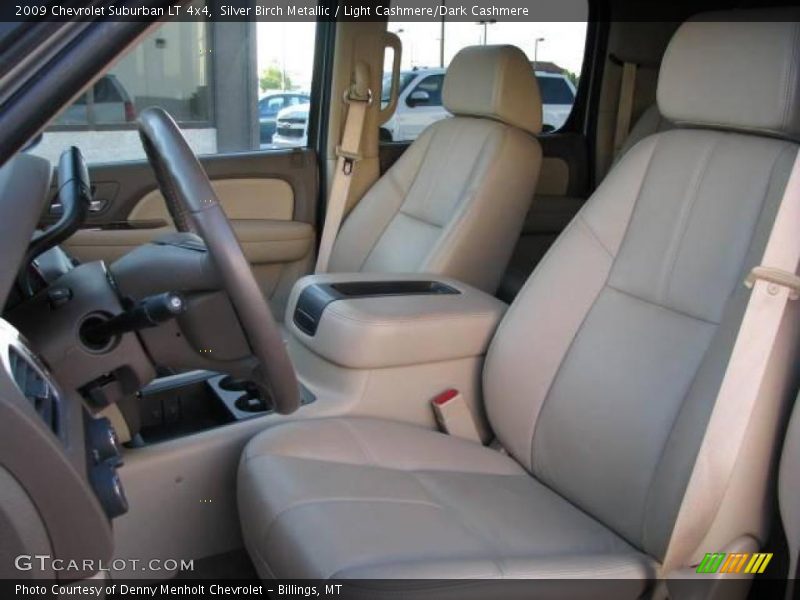 Silver Birch Metallic / Light Cashmere/Dark Cashmere 2009 Chevrolet Suburban LT 4x4