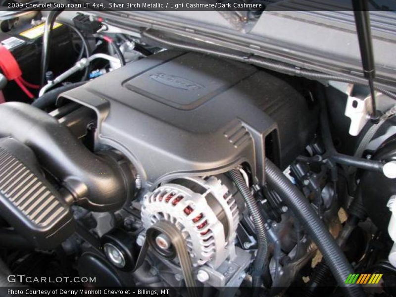 Silver Birch Metallic / Light Cashmere/Dark Cashmere 2009 Chevrolet Suburban LT 4x4