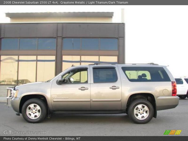 Graystone Metallic / Light Titanium/Dark Titanium 2008 Chevrolet Suburban 1500 LT 4x4