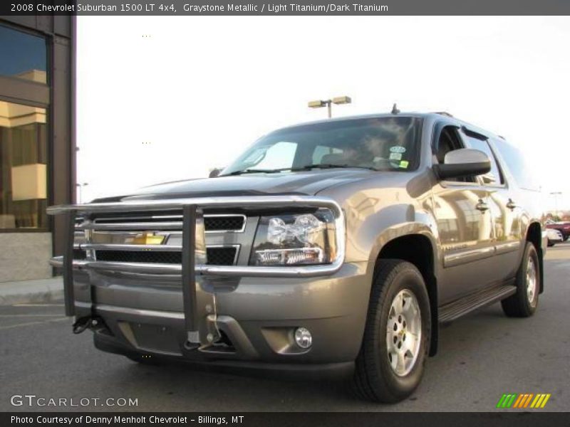 Graystone Metallic / Light Titanium/Dark Titanium 2008 Chevrolet Suburban 1500 LT 4x4