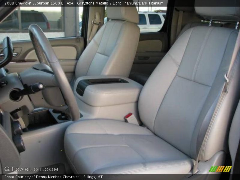Graystone Metallic / Light Titanium/Dark Titanium 2008 Chevrolet Suburban 1500 LT 4x4