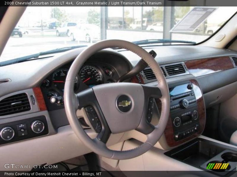 Graystone Metallic / Light Titanium/Dark Titanium 2008 Chevrolet Suburban 1500 LT 4x4