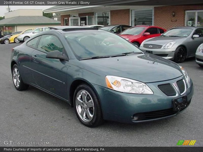 Stealth Gray Metallic / Ebony 2006 Pontiac G6 GT Coupe