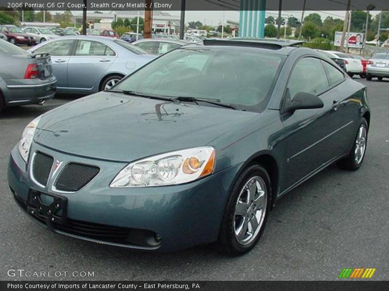 Stealth Gray Metallic / Ebony 2006 Pontiac G6 GT Coupe