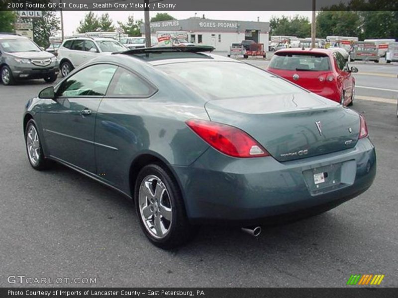 Stealth Gray Metallic / Ebony 2006 Pontiac G6 GT Coupe