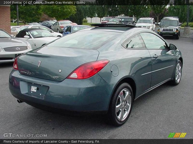 Stealth Gray Metallic / Ebony 2006 Pontiac G6 GT Coupe