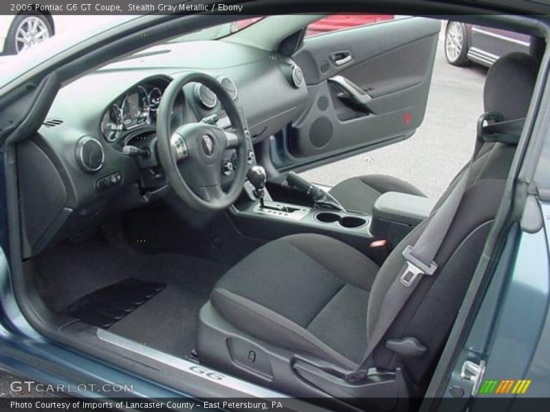 Stealth Gray Metallic / Ebony 2006 Pontiac G6 GT Coupe