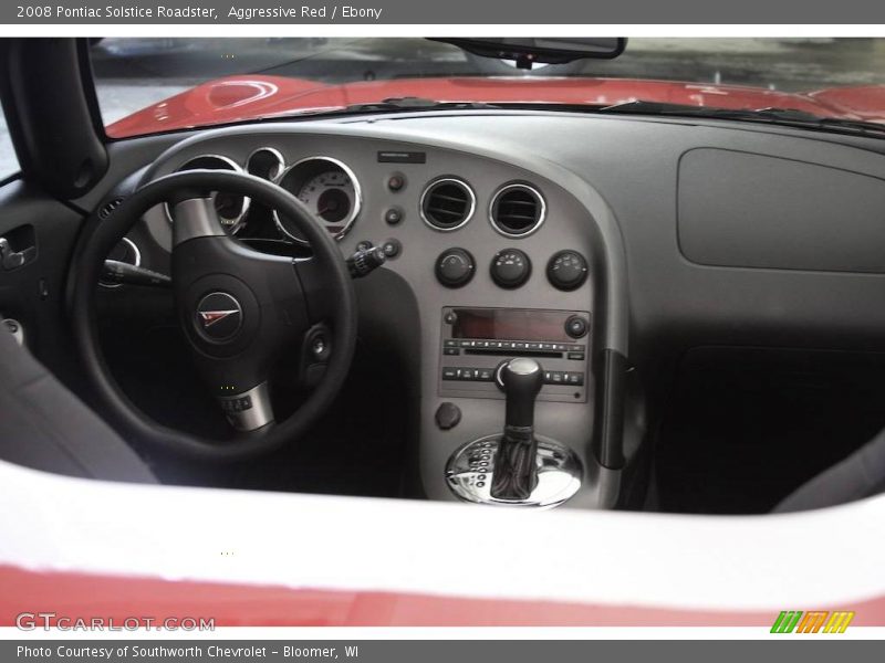 Aggressive Red / Ebony 2008 Pontiac Solstice Roadster