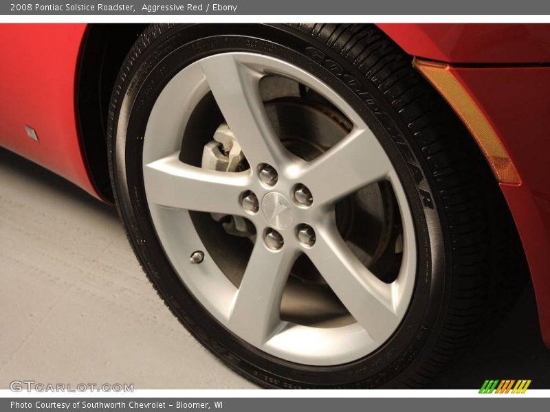 Aggressive Red / Ebony 2008 Pontiac Solstice Roadster