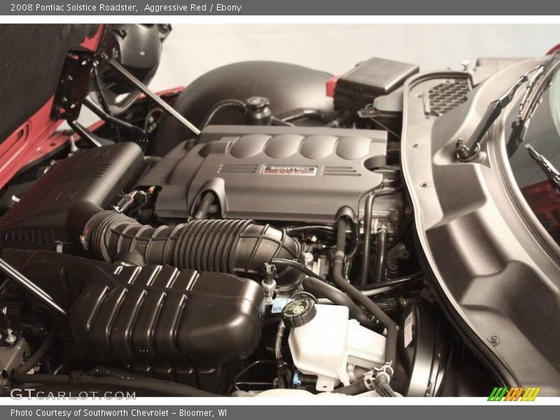 Aggressive Red / Ebony 2008 Pontiac Solstice Roadster