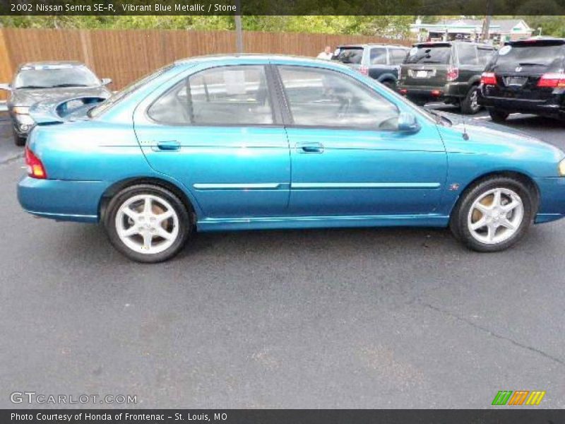Vibrant Blue Metallic / Stone 2002 Nissan Sentra SE-R
