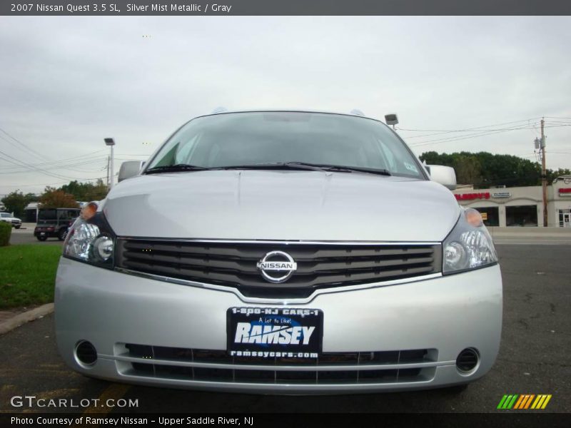 Silver Mist Metallic / Gray 2007 Nissan Quest 3.5 SL
