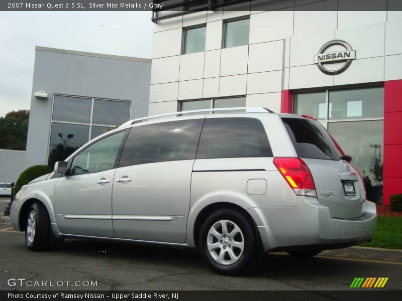 Silver Mist Metallic / Gray 2007 Nissan Quest 3.5 SL