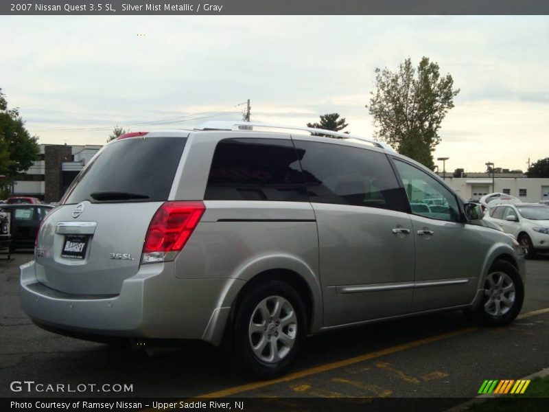 Silver Mist Metallic / Gray 2007 Nissan Quest 3.5 SL