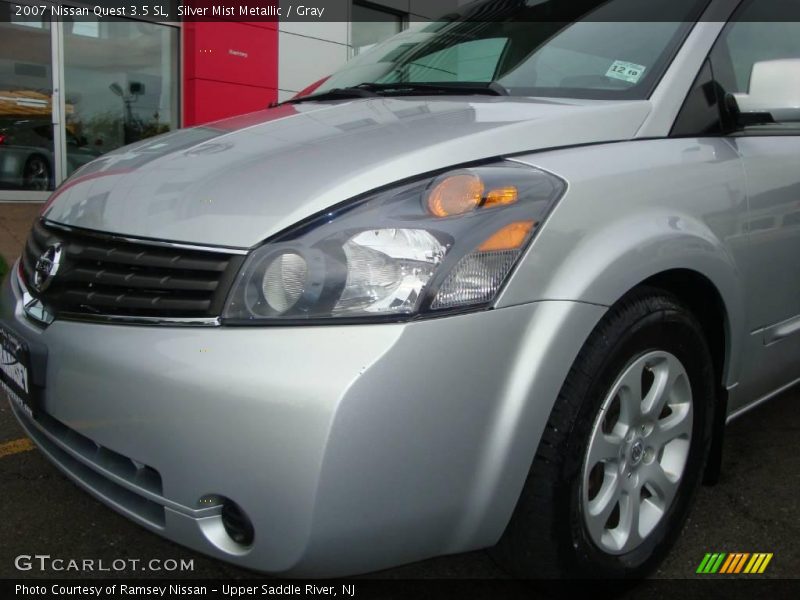 Silver Mist Metallic / Gray 2007 Nissan Quest 3.5 SL