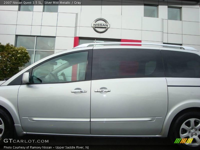 Silver Mist Metallic / Gray 2007 Nissan Quest 3.5 SL