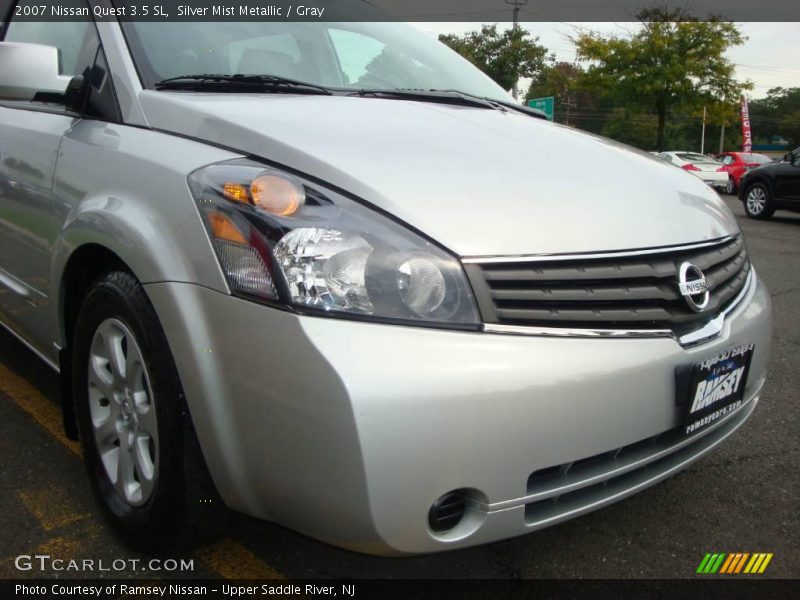 Silver Mist Metallic / Gray 2007 Nissan Quest 3.5 SL