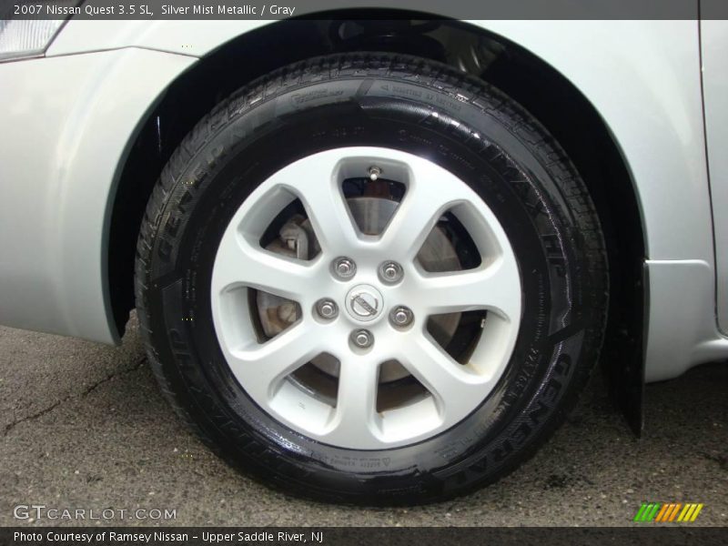 Silver Mist Metallic / Gray 2007 Nissan Quest 3.5 SL