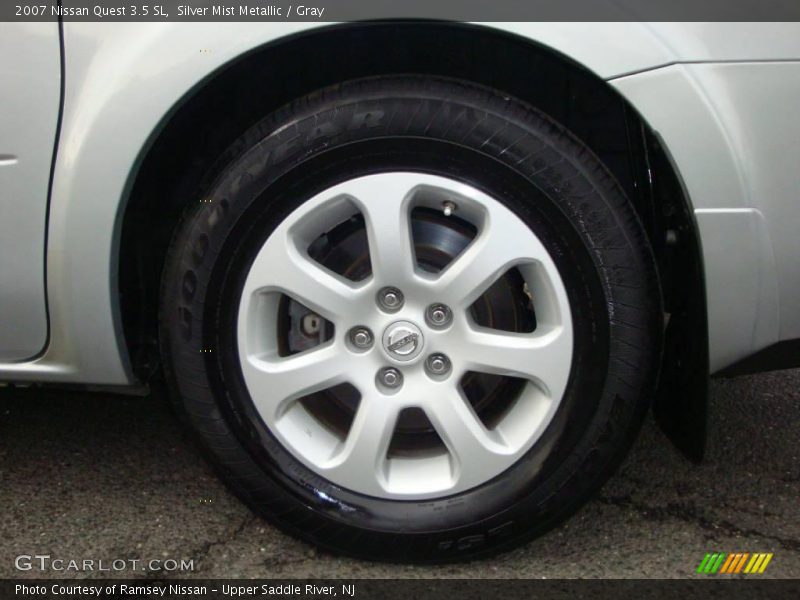 Silver Mist Metallic / Gray 2007 Nissan Quest 3.5 SL