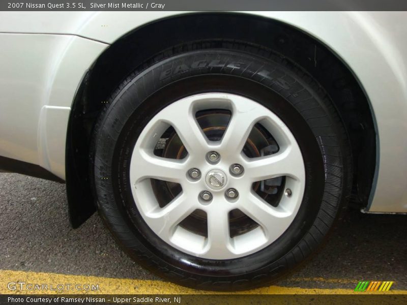 Silver Mist Metallic / Gray 2007 Nissan Quest 3.5 SL