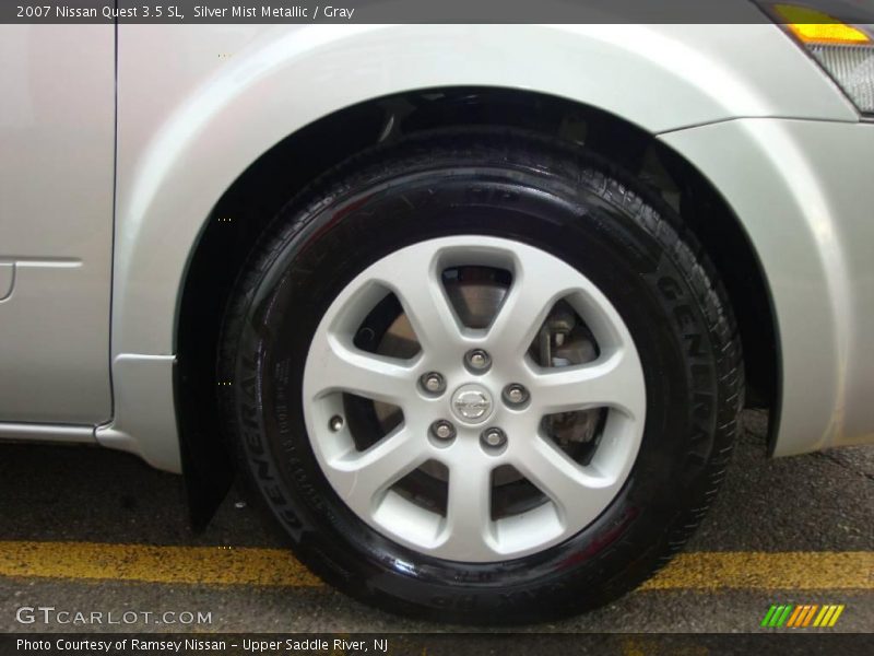 Silver Mist Metallic / Gray 2007 Nissan Quest 3.5 SL