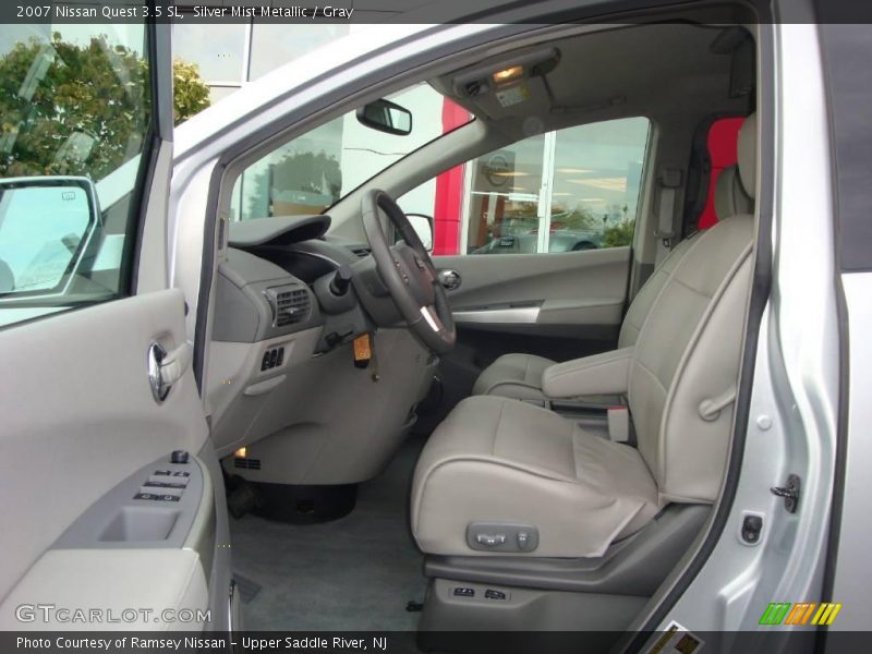 Silver Mist Metallic / Gray 2007 Nissan Quest 3.5 SL