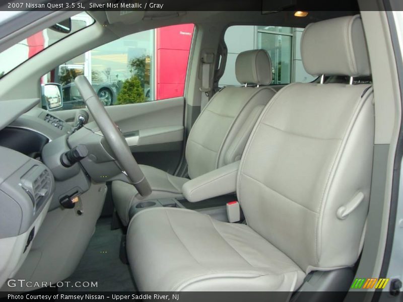 Silver Mist Metallic / Gray 2007 Nissan Quest 3.5 SL