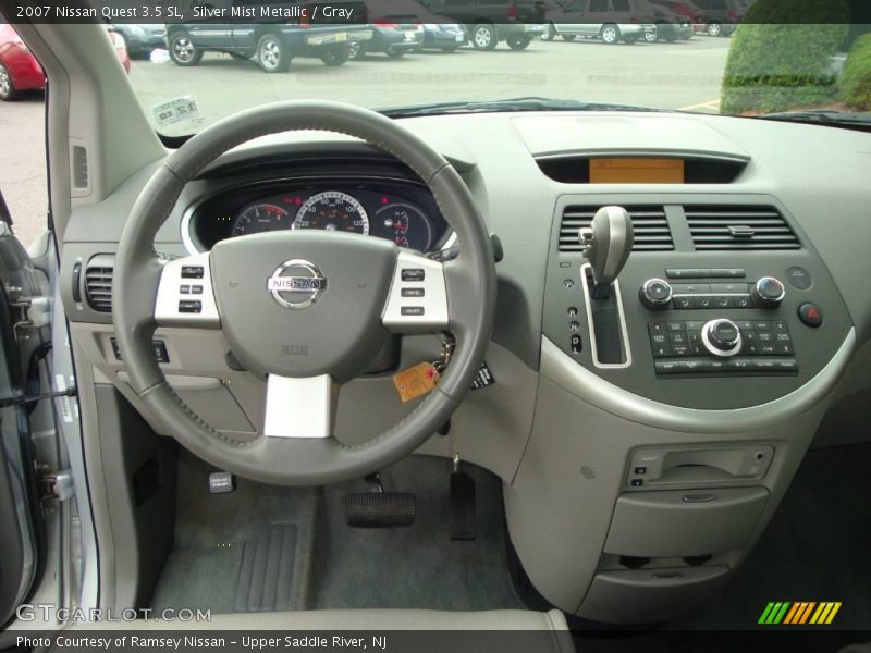 Silver Mist Metallic / Gray 2007 Nissan Quest 3.5 SL