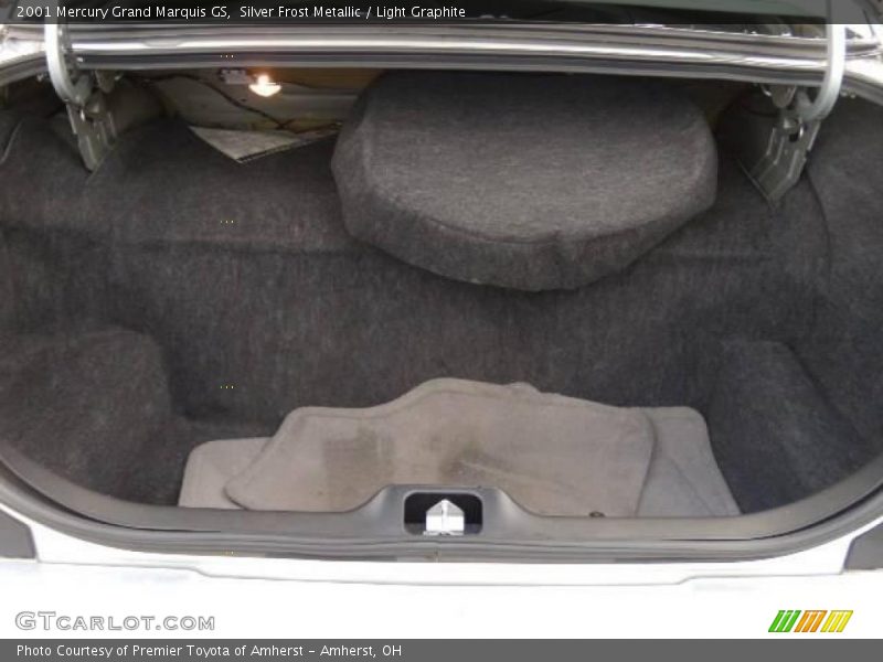 Silver Frost Metallic / Light Graphite 2001 Mercury Grand Marquis GS