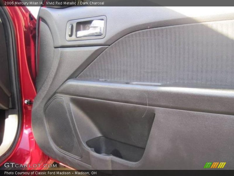Vivid Red Metallic / Dark Charcoal 2006 Mercury Milan I4