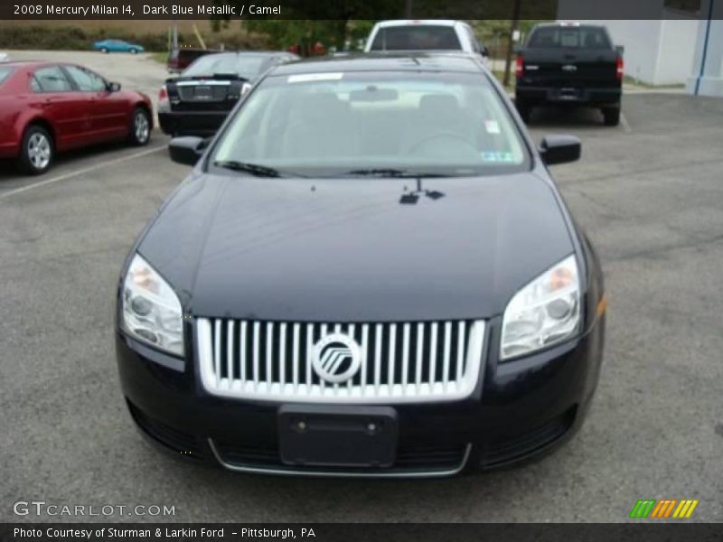 Dark Blue Metallic / Camel 2008 Mercury Milan I4