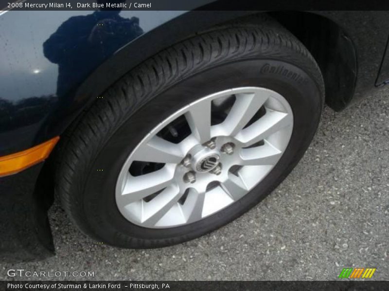 Dark Blue Metallic / Camel 2008 Mercury Milan I4
