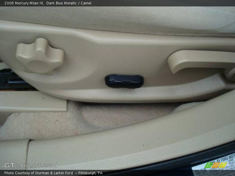 Dark Blue Metallic / Camel 2008 Mercury Milan I4