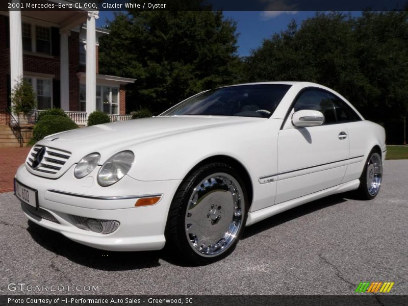 Glacier White / Oyster 2001 Mercedes-Benz CL 600