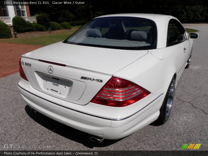 Glacier White / Oyster 2001 Mercedes-Benz CL 600