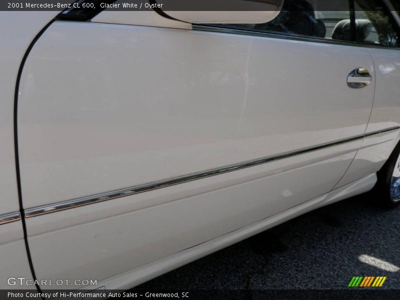 Glacier White / Oyster 2001 Mercedes-Benz CL 600