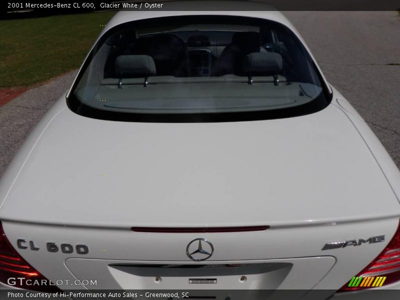 Glacier White / Oyster 2001 Mercedes-Benz CL 600