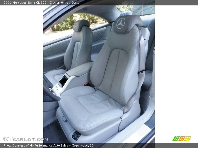Glacier White / Oyster 2001 Mercedes-Benz CL 600