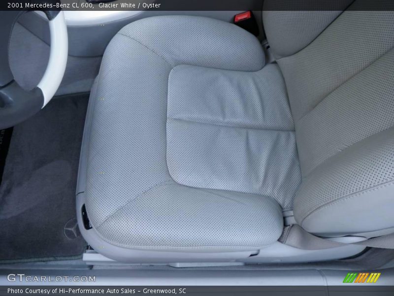 Glacier White / Oyster 2001 Mercedes-Benz CL 600