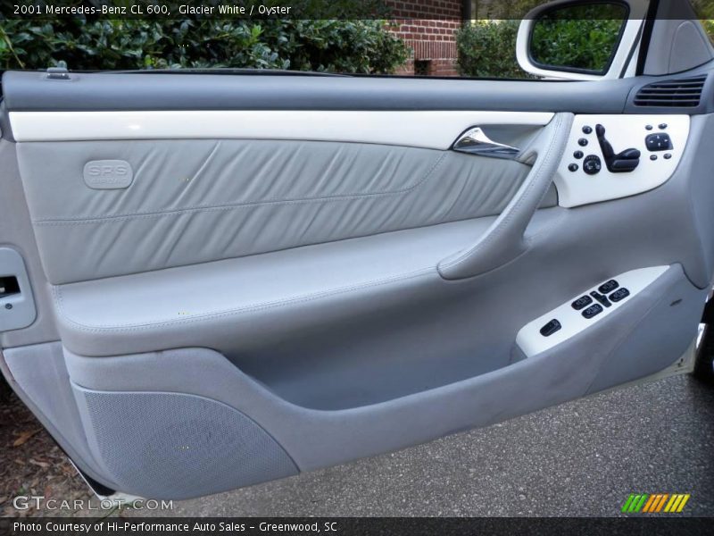 Glacier White / Oyster 2001 Mercedes-Benz CL 600