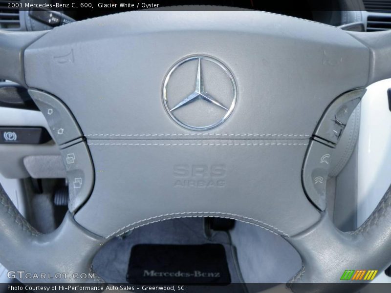 Glacier White / Oyster 2001 Mercedes-Benz CL 600