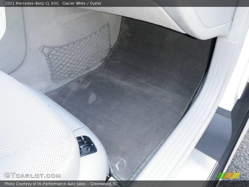 Glacier White / Oyster 2001 Mercedes-Benz CL 600