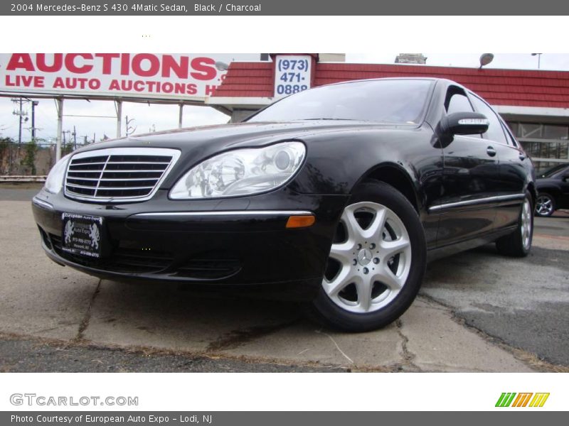 Black / Charcoal 2004 Mercedes-Benz S 430 4Matic Sedan