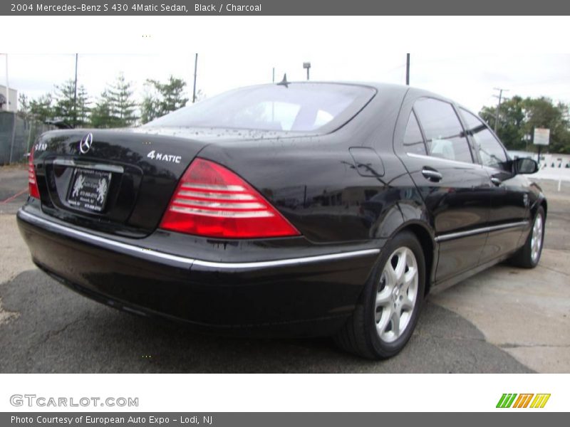Black / Charcoal 2004 Mercedes-Benz S 430 4Matic Sedan